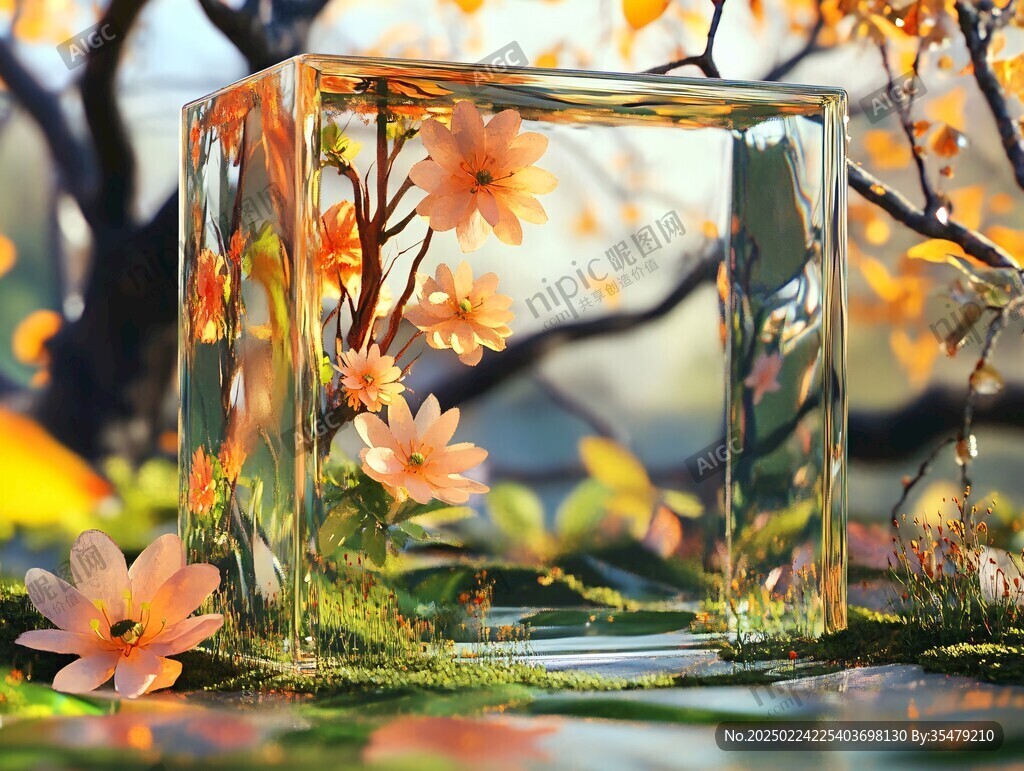 创意花玻璃