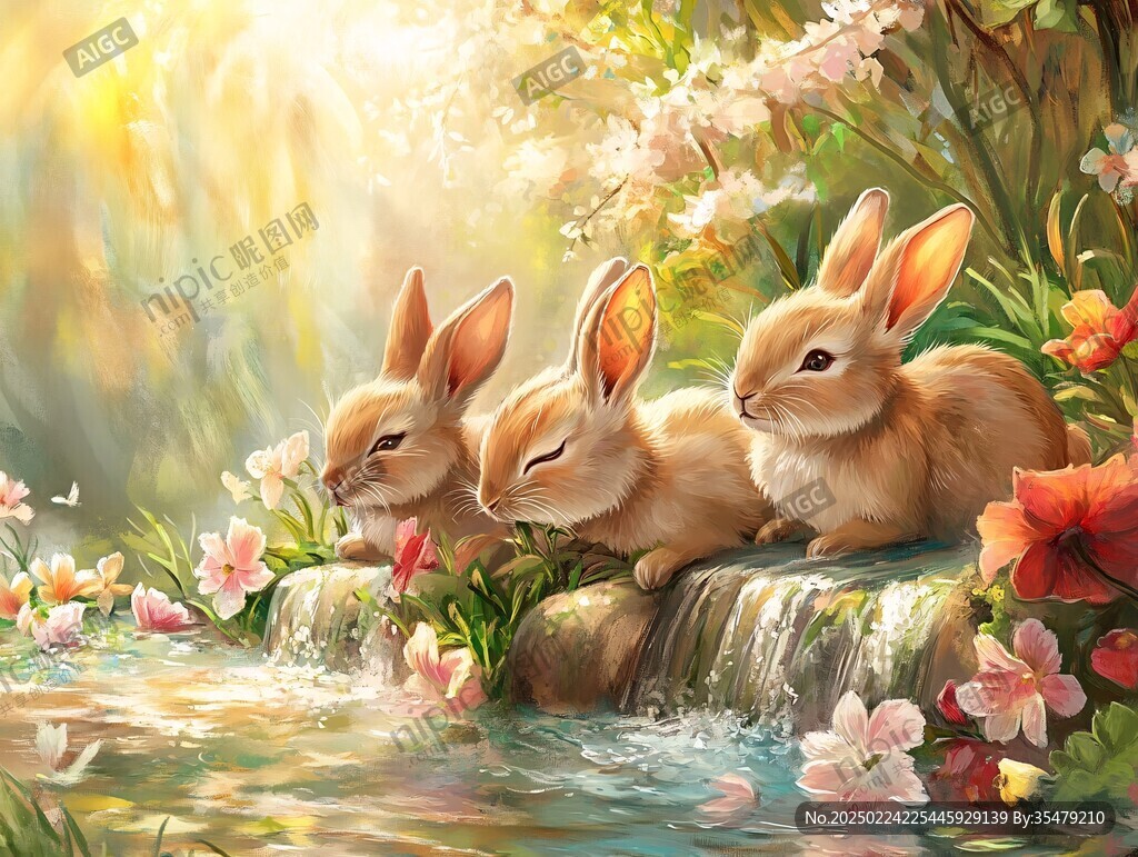 兔年插画合集