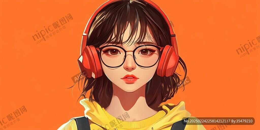 板绘人像