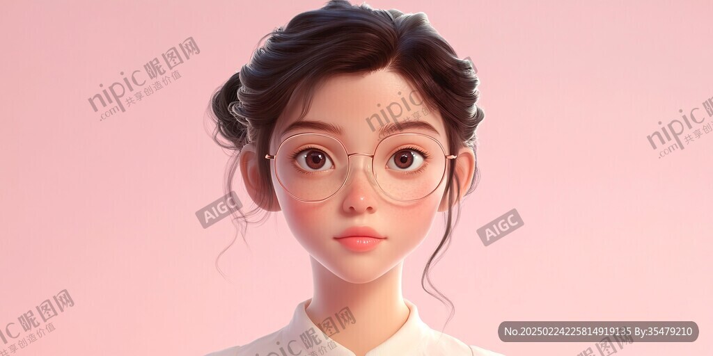 写实人物插画