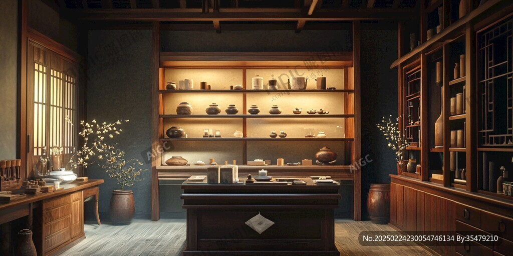 茶具展柜