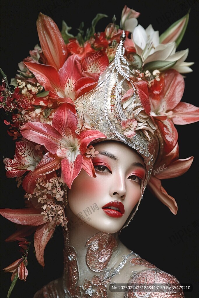 彩妆人物欣赏