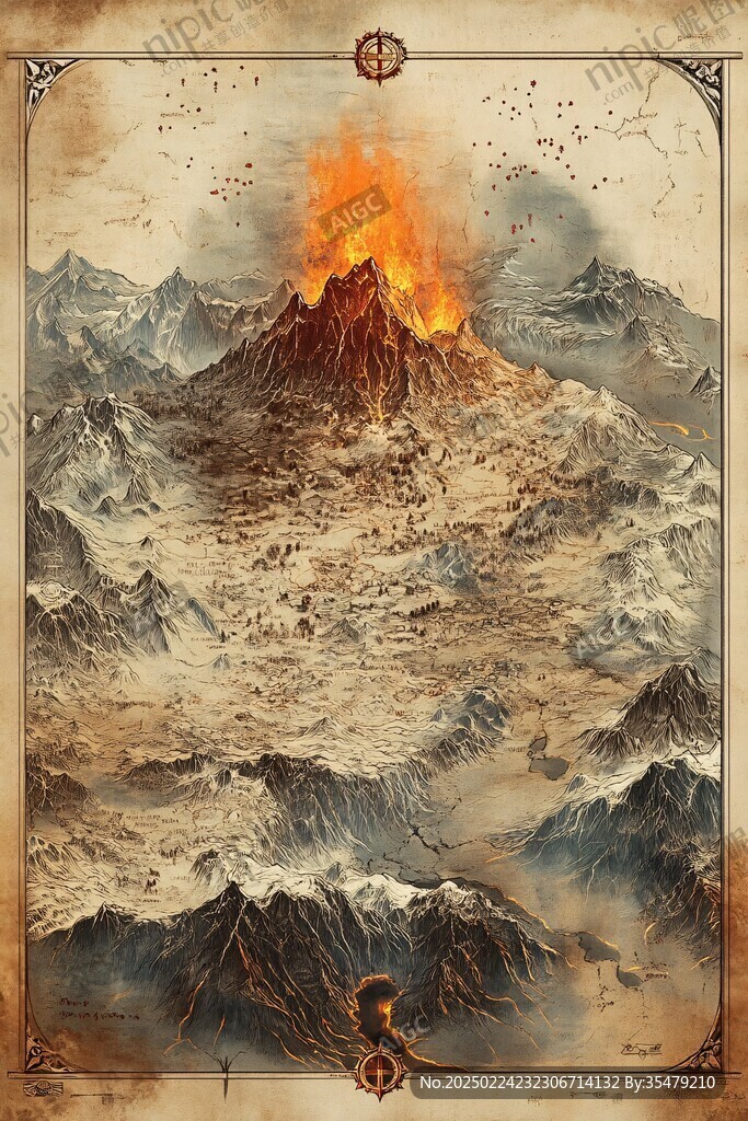 昆仑塔插画