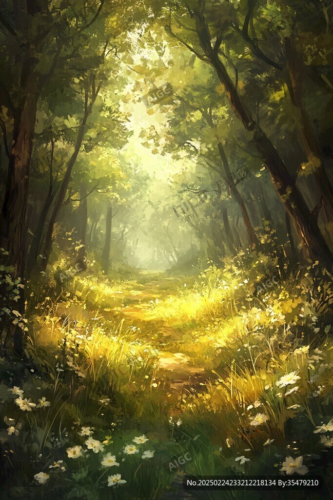 森系场景童话森林