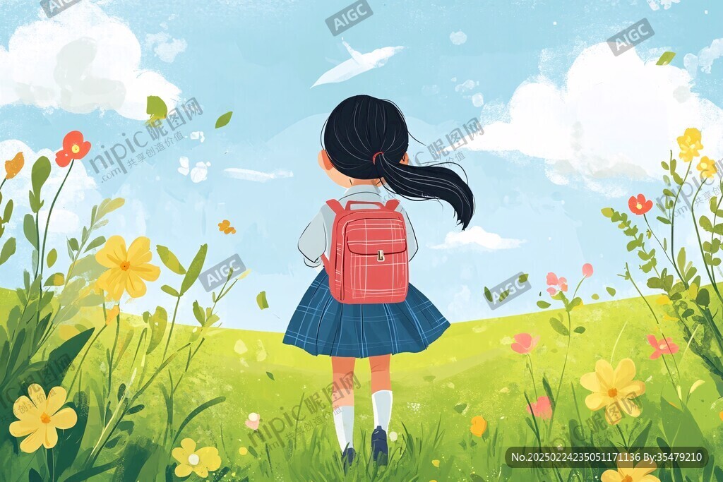 学校春季郊游