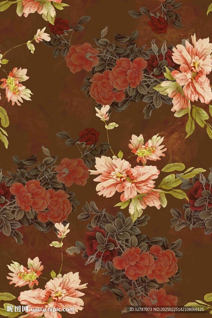 手绘花