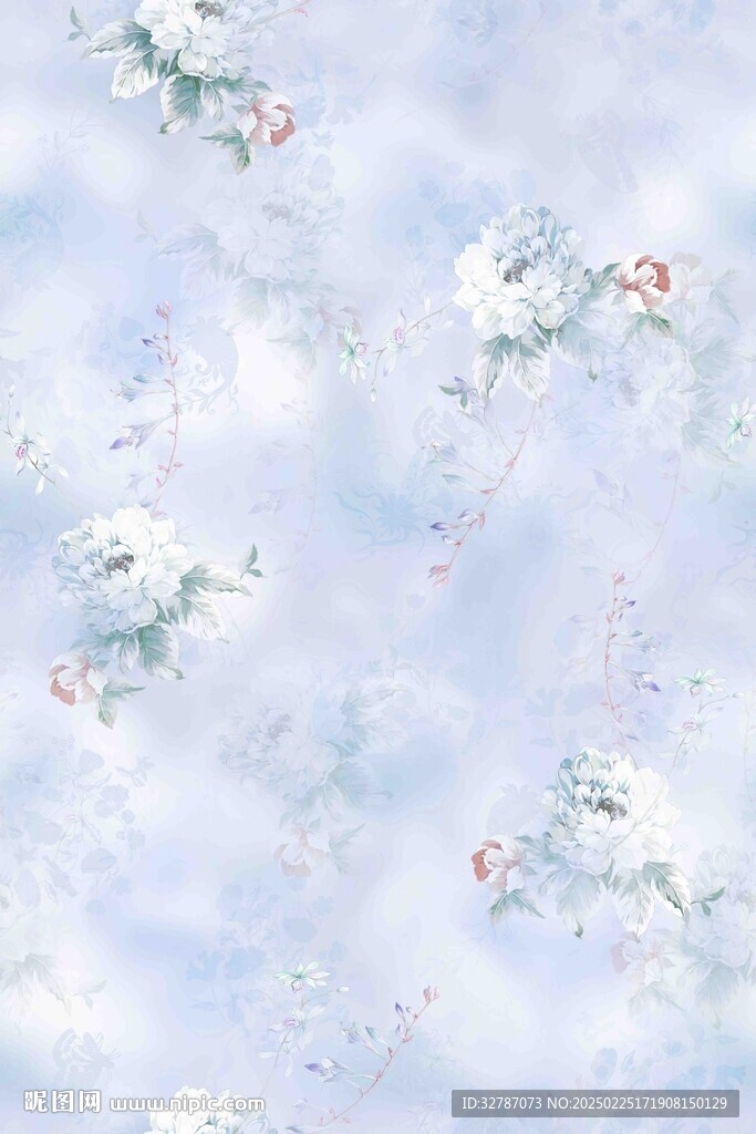 手绘花