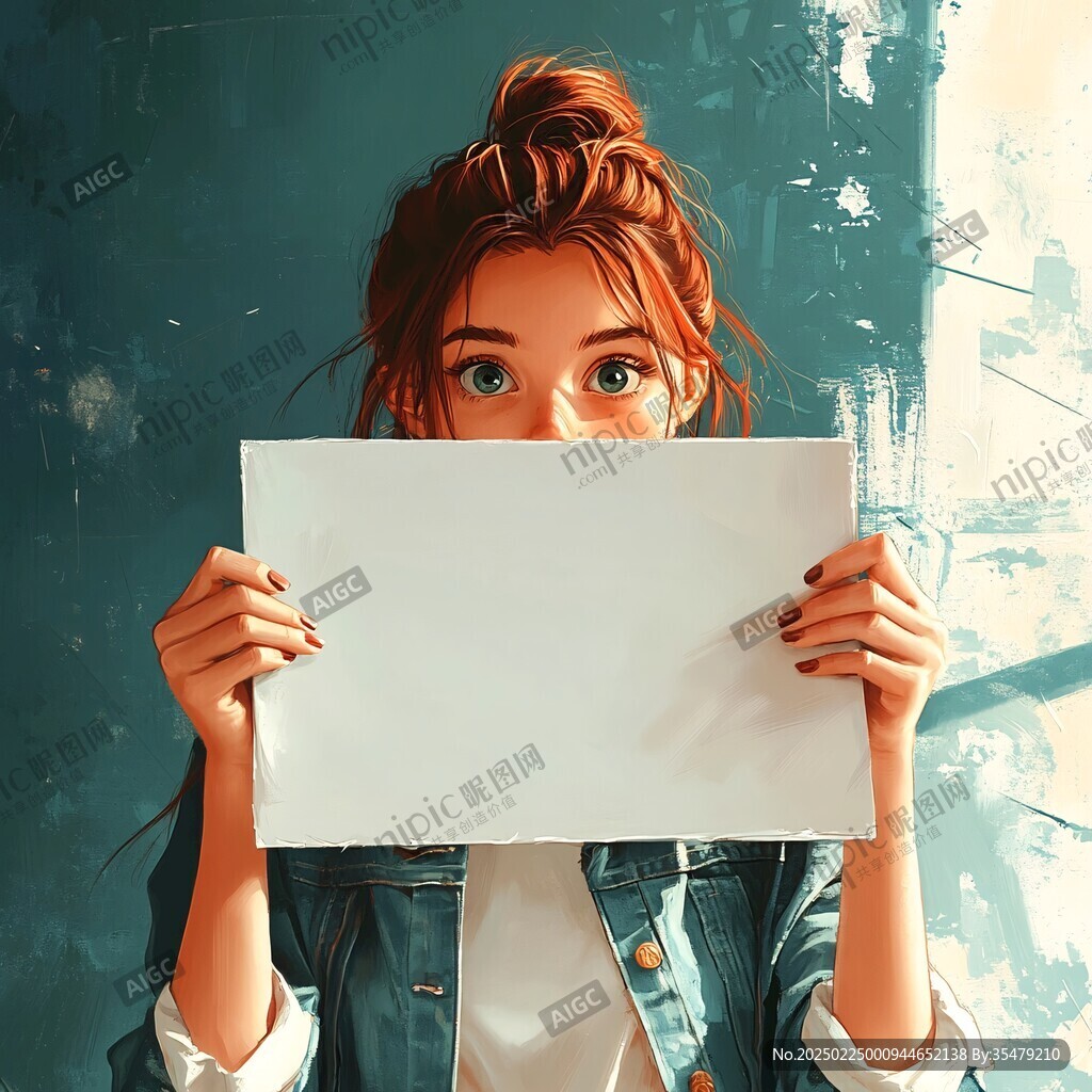 写实人物插画
