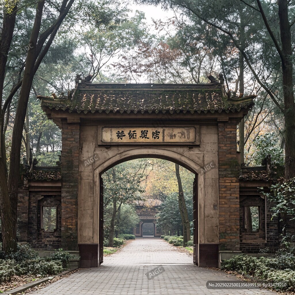 灵谷景区大门