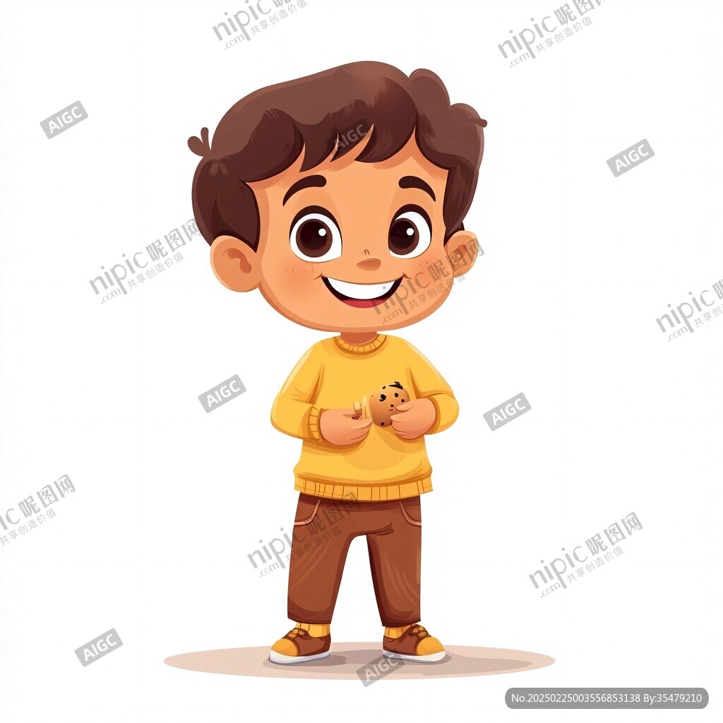 卡通人物小男孩