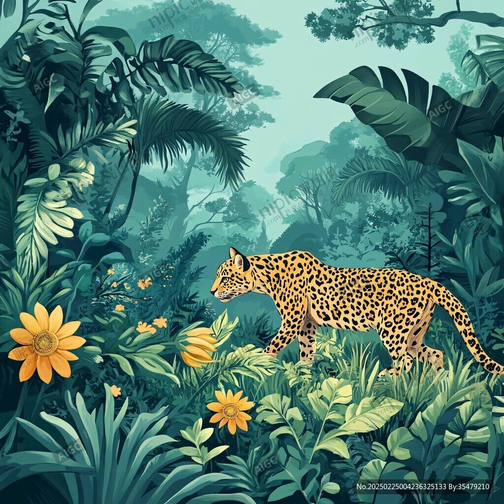 丛林花豹