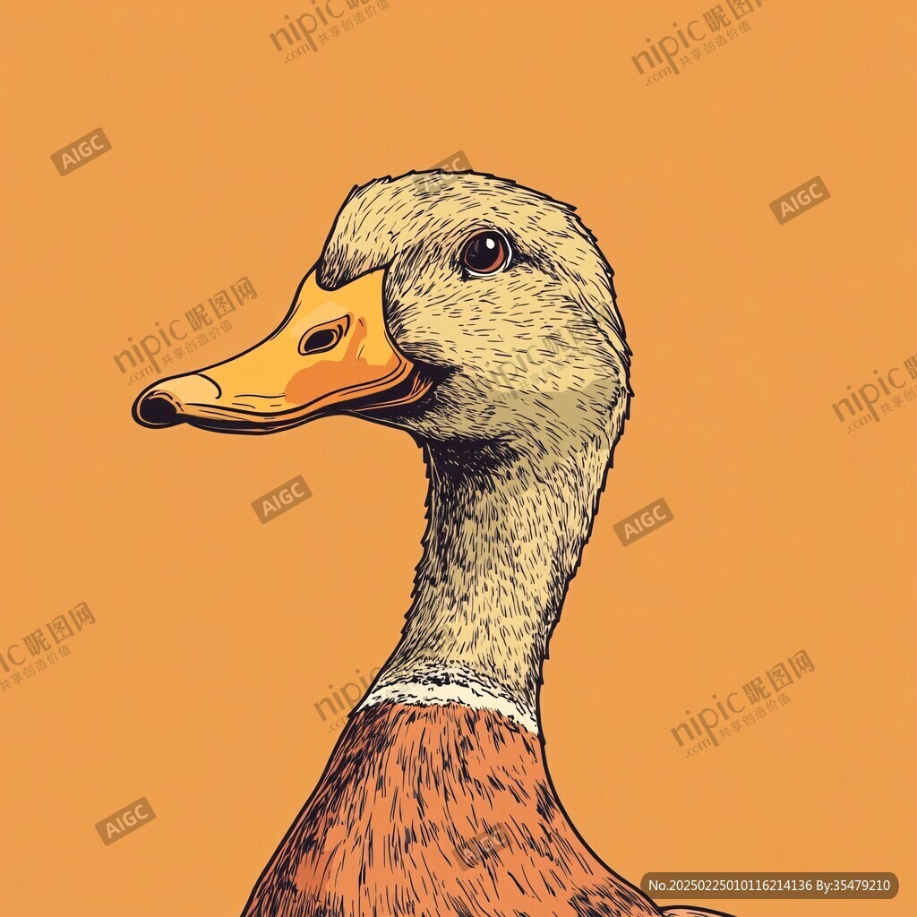 柯尔鸭插画