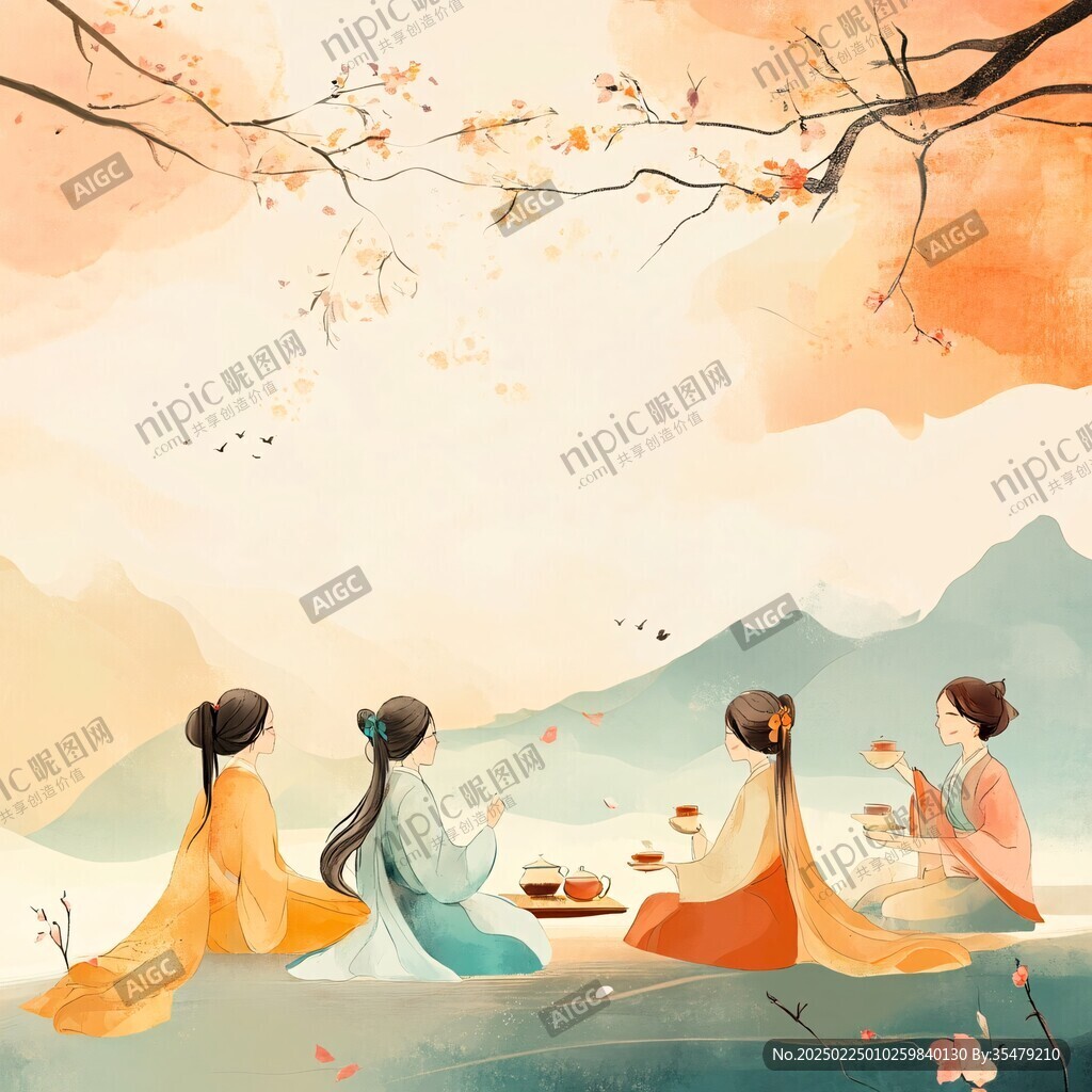 寒食节插画