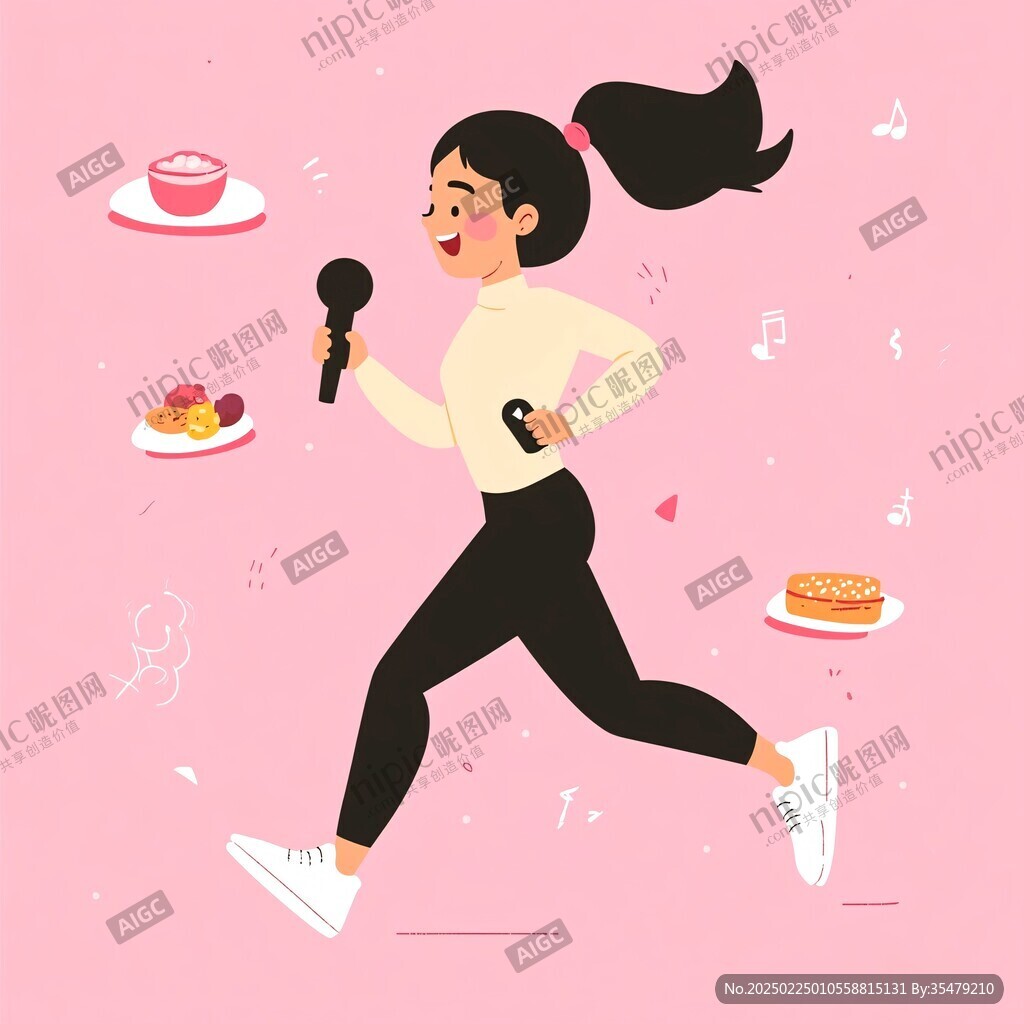 创意设计主播艺人唱歌