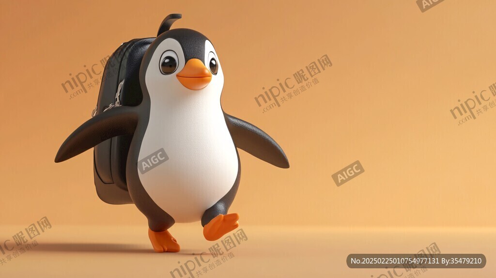 原创企鹅ip设计