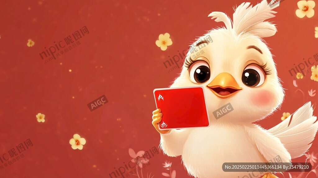 q版鸭设计