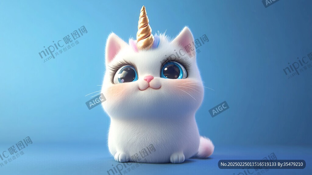 3d卡通猫咪
