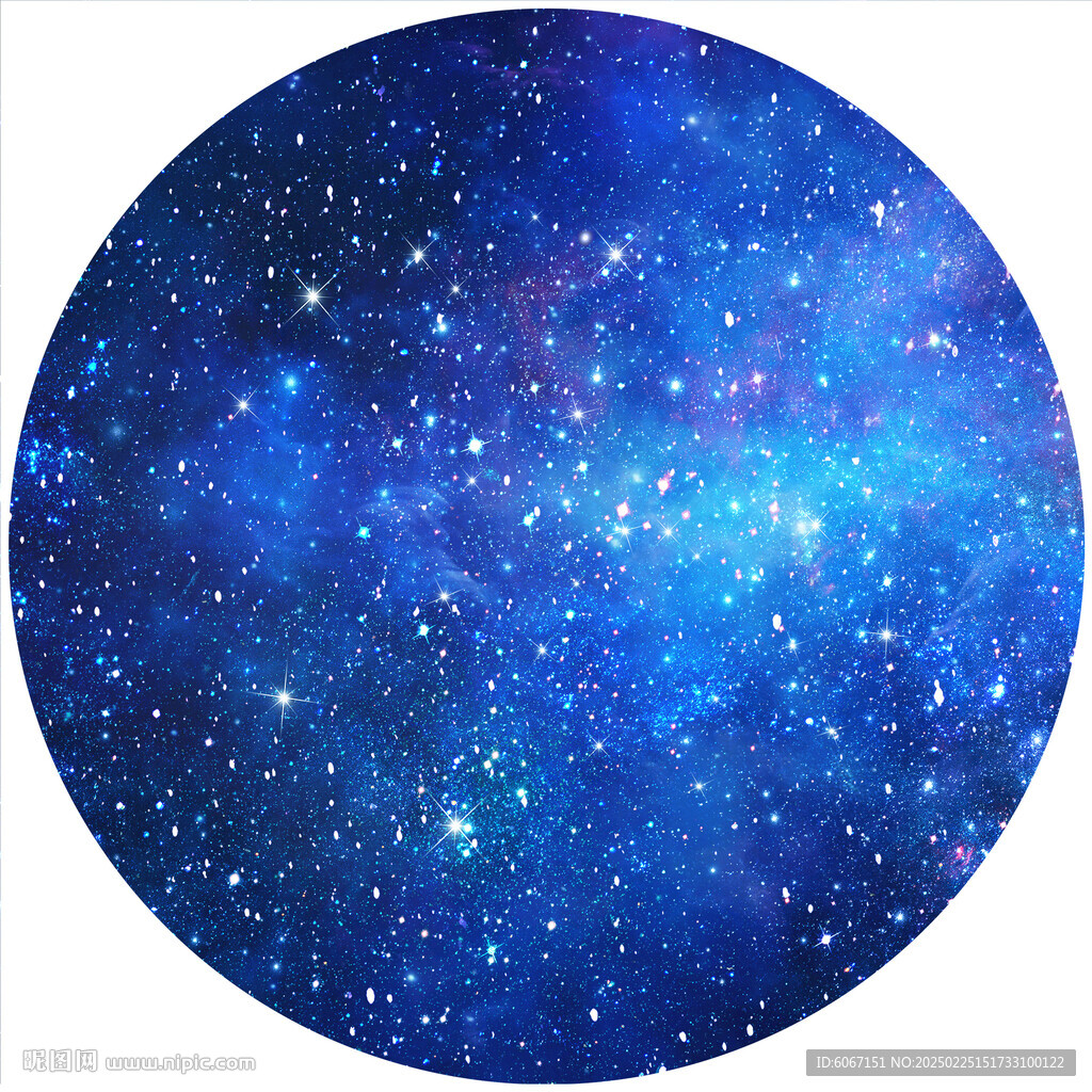 圆形星空背景吊顶