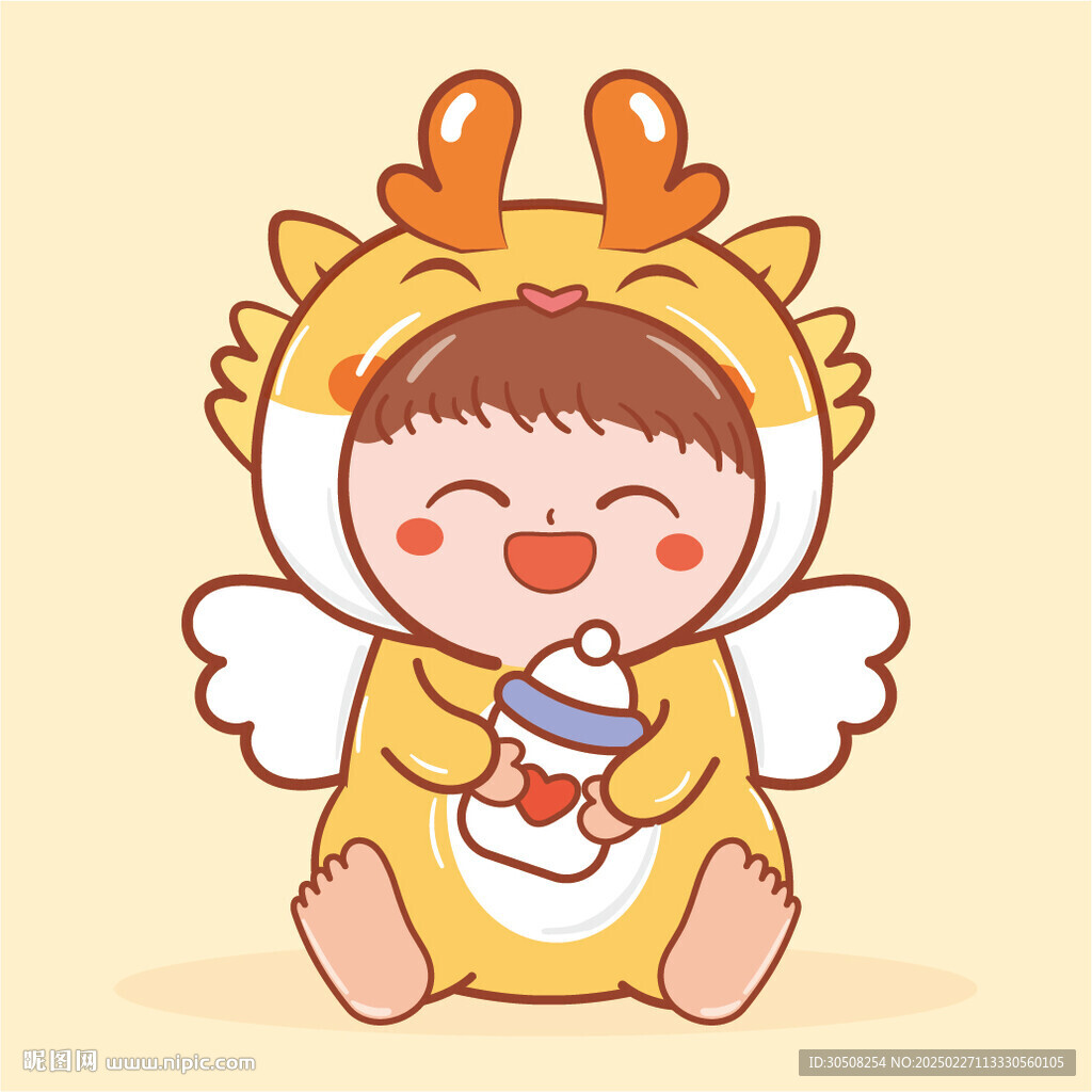 小飞龙宝宝摆件可爱卡通