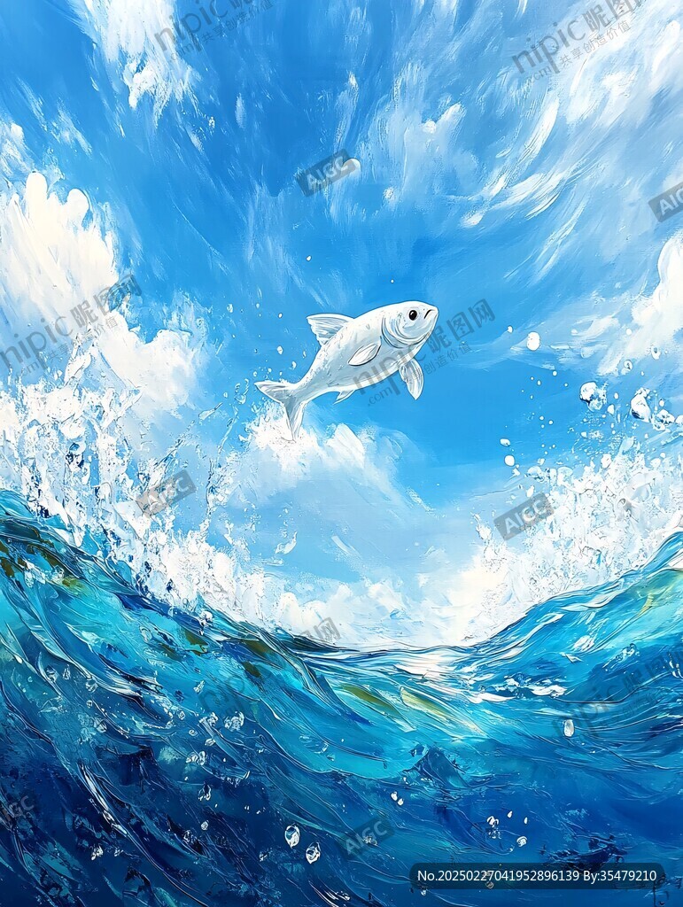 跃动的蓝色生命