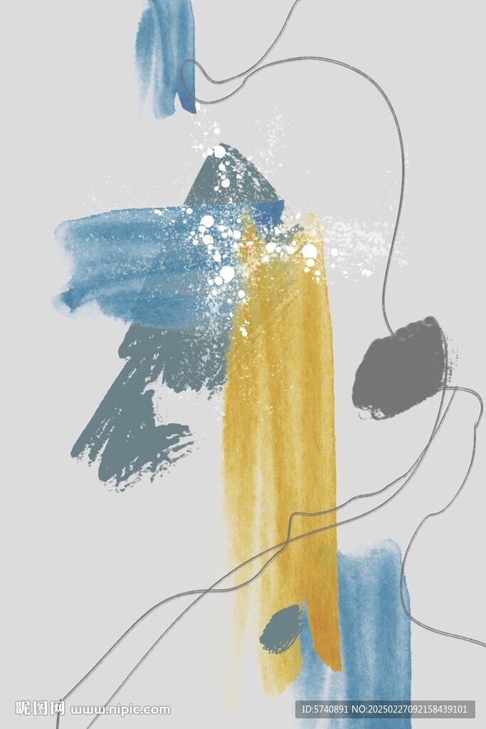 抽象艺术画