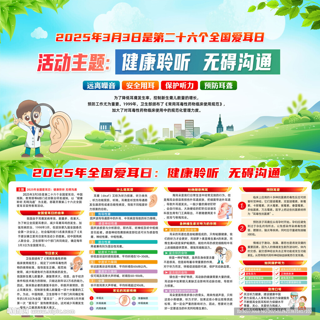 2025年全国爱耳日