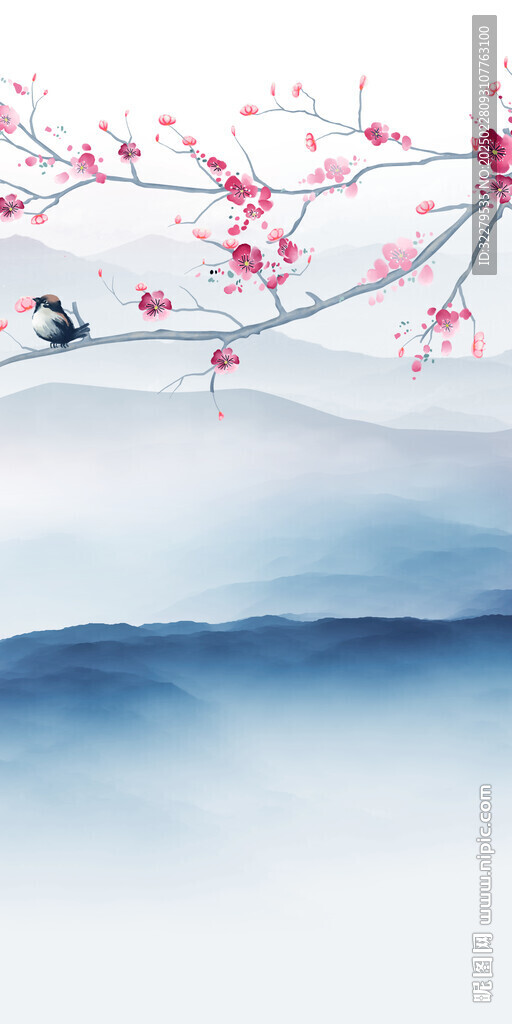 大气 高端中式玄关 tif分层