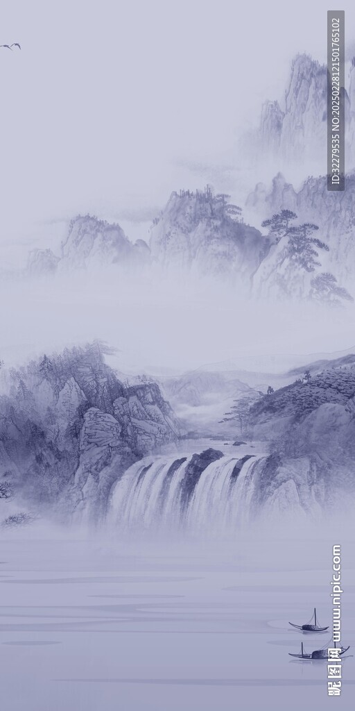 现代 高雅意境玄关 tif分层