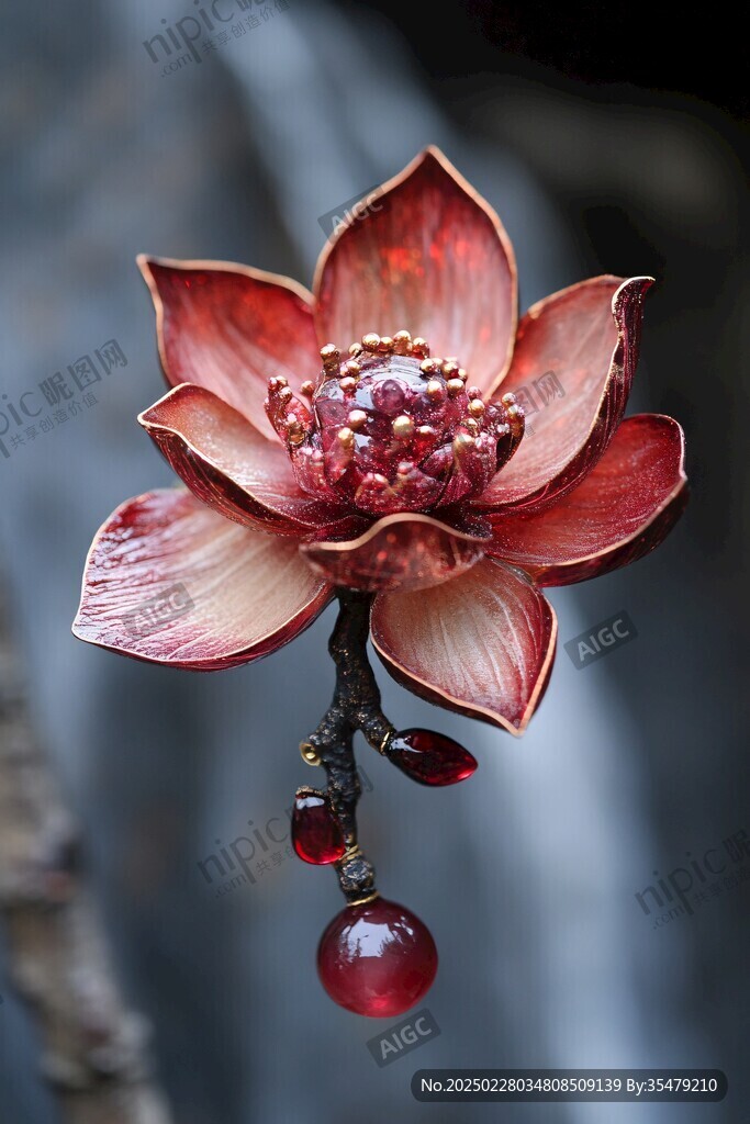 绚丽的莲花之吻