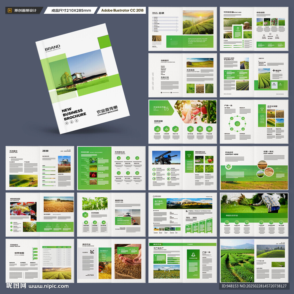 农业宣传册