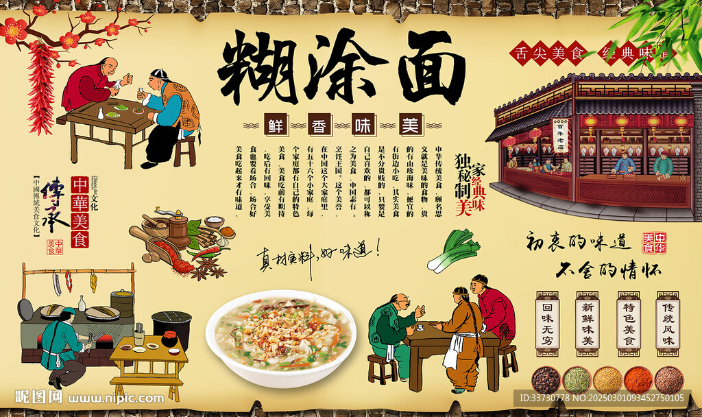 糊涂面