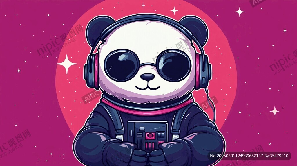 太空熊猫DJ