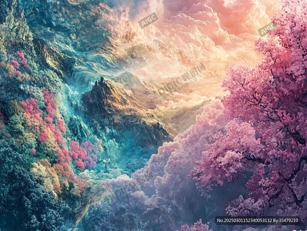 超现实主义风景画