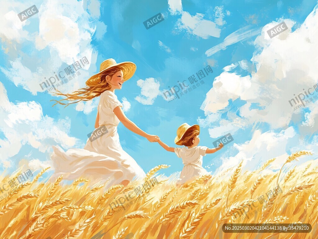 麦田里的母女情深