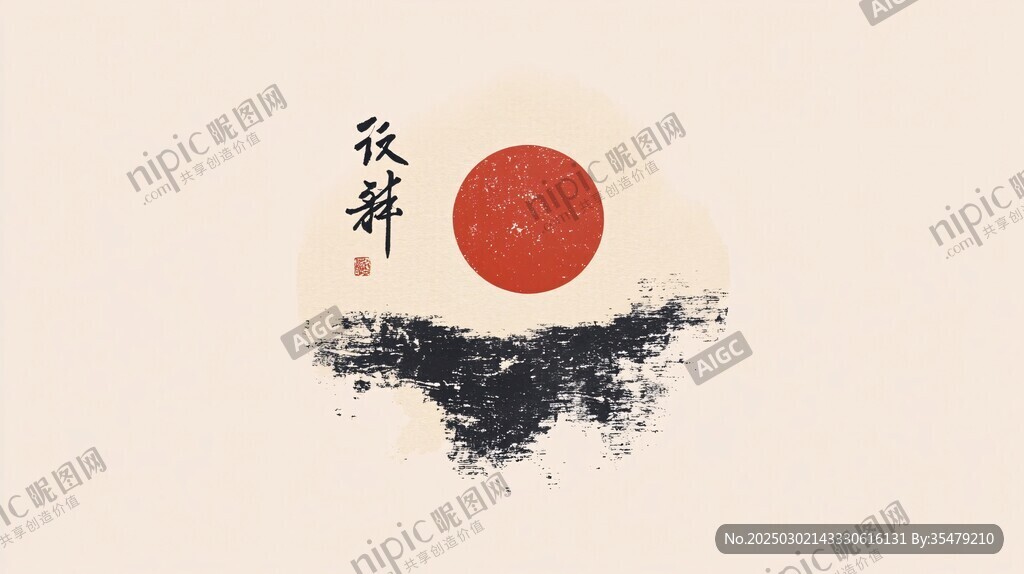 日出山水