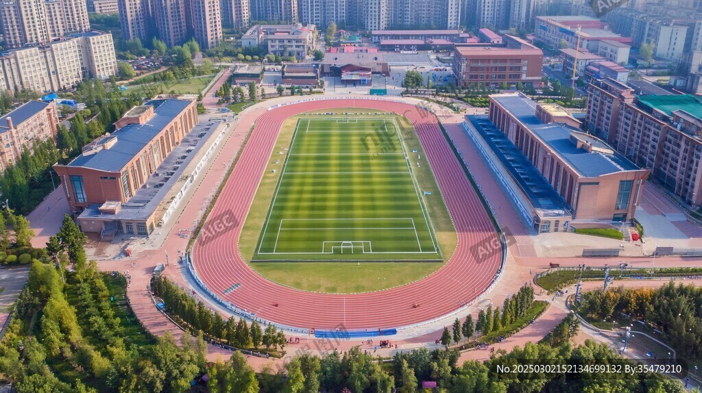 城市中的绿色运动场