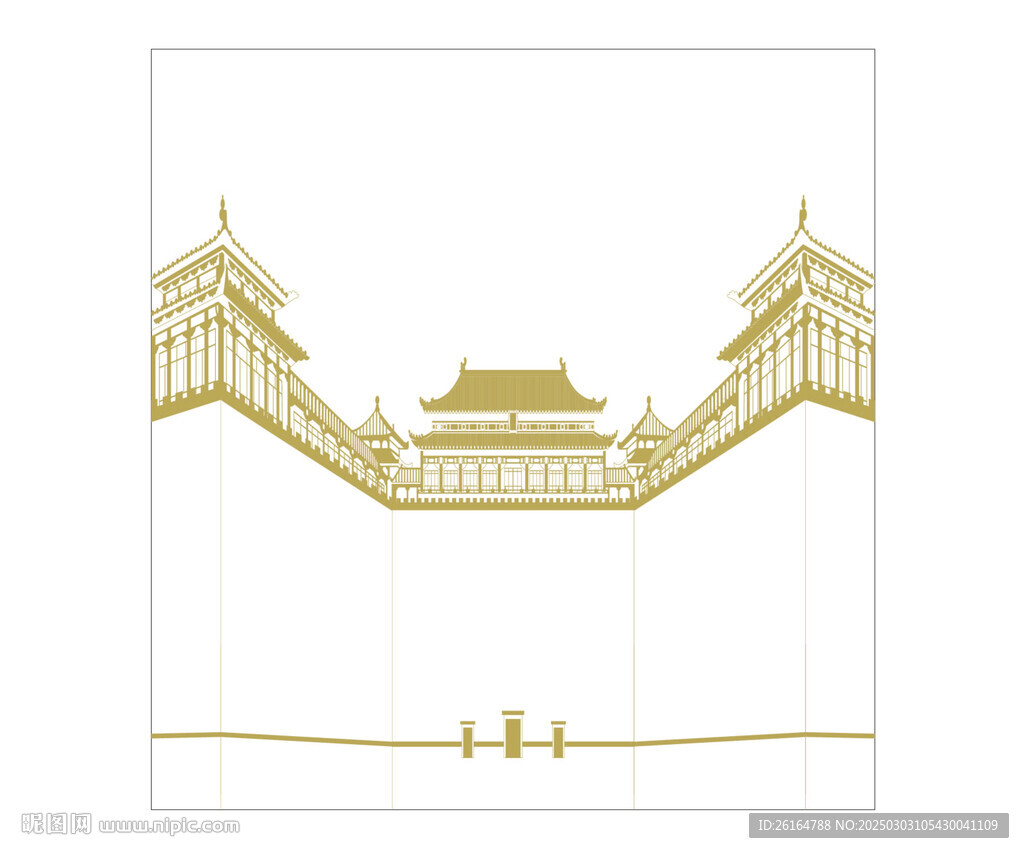 故宫矢量图