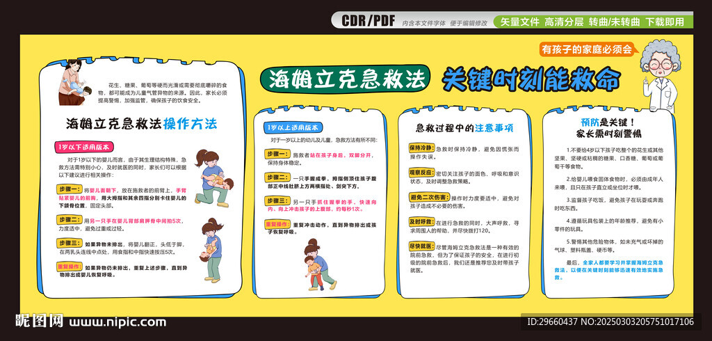 有孩子家庭必须会海姆立克急救法