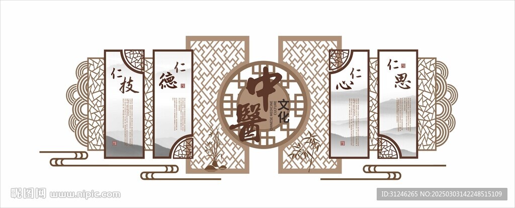 中医文化墙