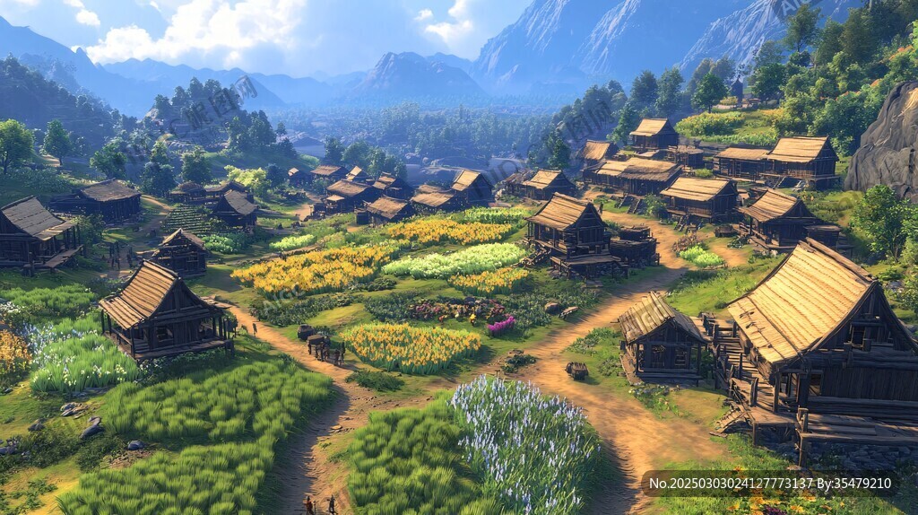 山村风景