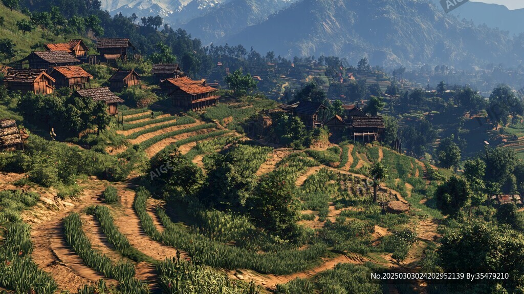 山村风景