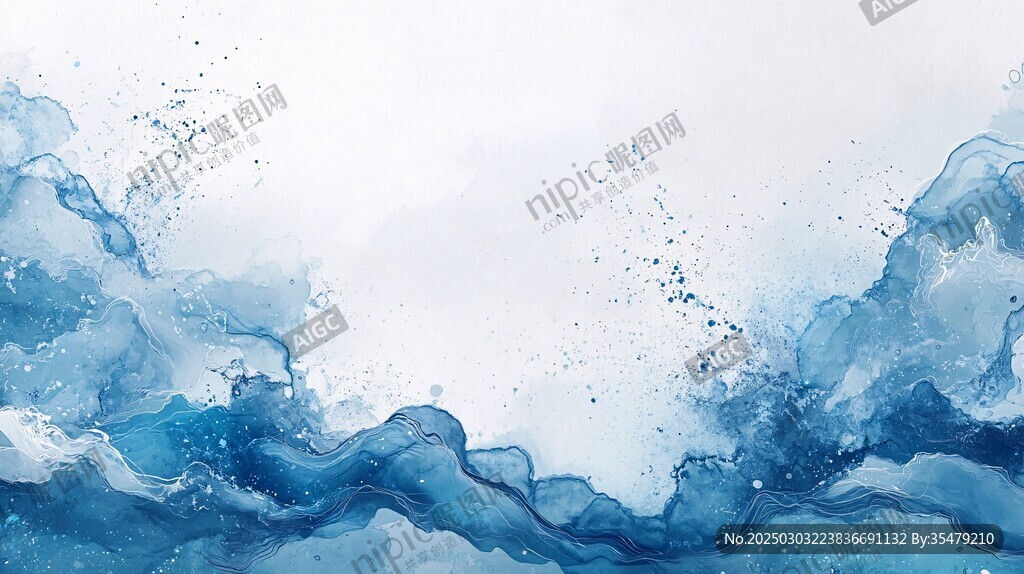 抽象水墨画