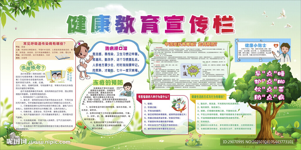 健康教育宣传栏