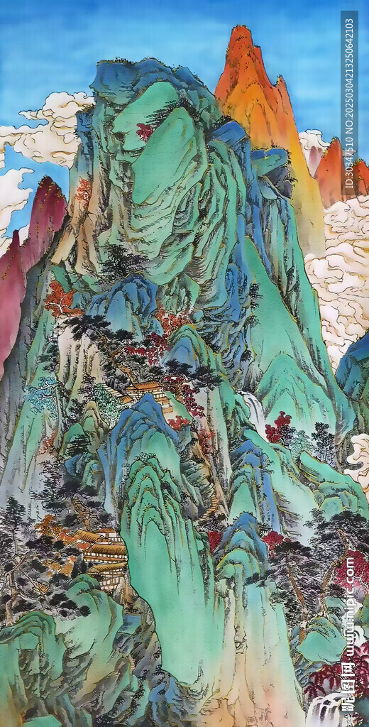 千里江山图