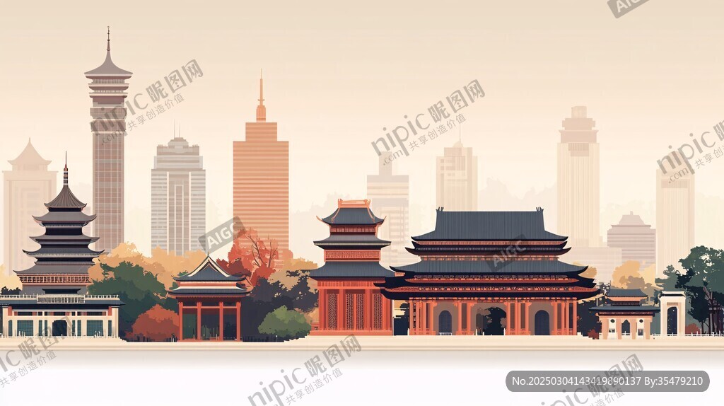 中国传统与现代建筑的融合