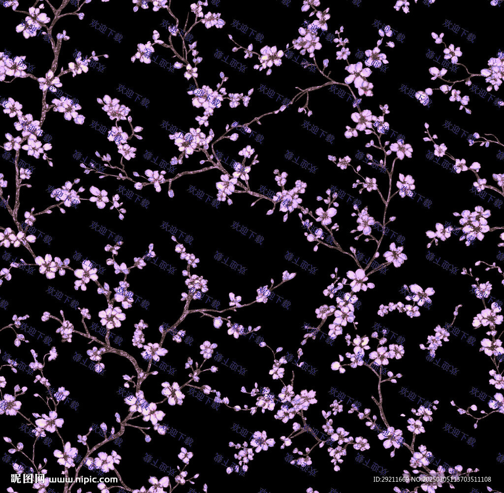 手绘花