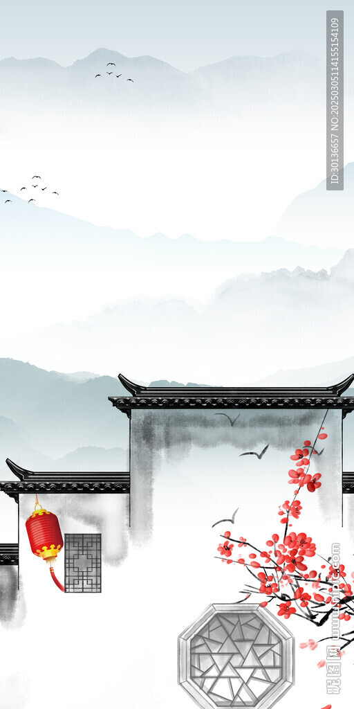 中式 新传高端玄关 TiF分层