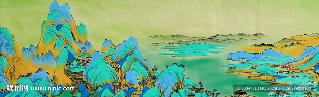 千里江山图