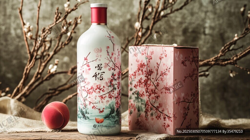 春日限定酒瓶与包装