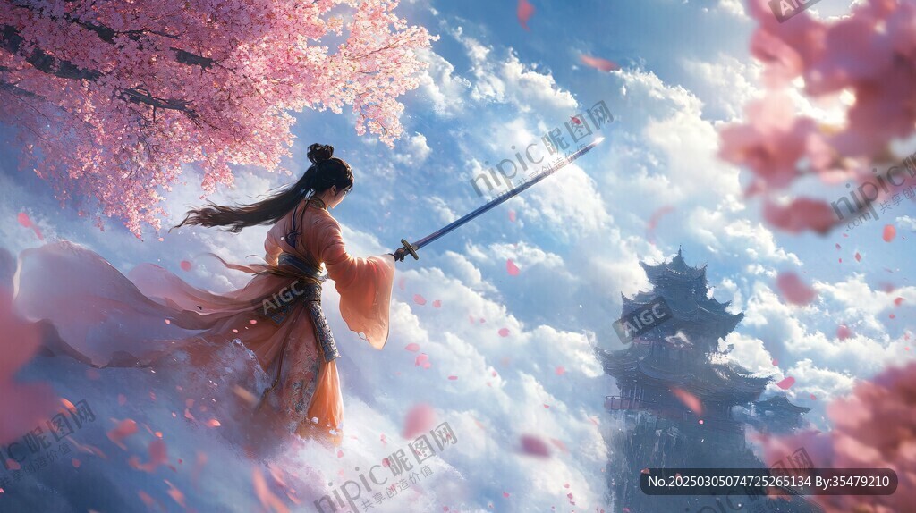 樱花剑士云端行